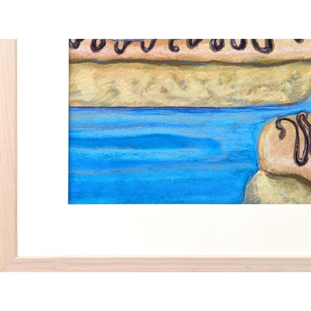 Drawing/Sketching Materials J. Watt Contemporary Colorful Realistic Pastel Still Life Drawing of Cherry Eclairs, 2004 For Sale - Image 7 of 10