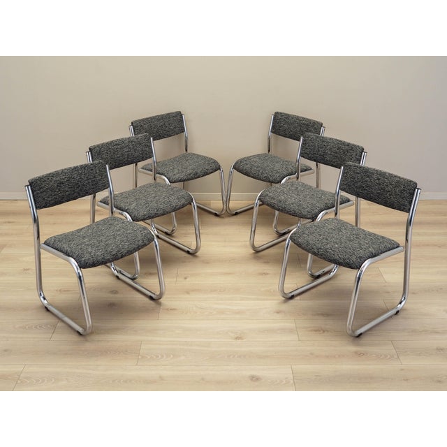 Italian Chairs, 1980s, Set of 6 For Sale - Image 3 of 18
