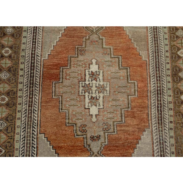 Early 21st Century Turkish Vintage Rug 3'6" x 6'8" #16090 For Sale - Image 5 of 8