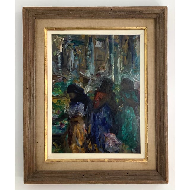 Wayman Elbridge Adams Original Impressionist Oil Painting, C1920 For Sale In Dallas - Image 6 of 10