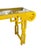 1970s 1970s Yellow Lacquer Ornate Pagoda Console For Sale - Image 5 of 6