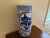 Vintage Chinoiserie Blue and White Porcelain Umbrella Stand For Sale In South Bend - Image 6 of 13