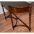 Wood 1970s Regency Style Mahogany Banded Satinwood Console Table For Sale - Image 7 of 8
