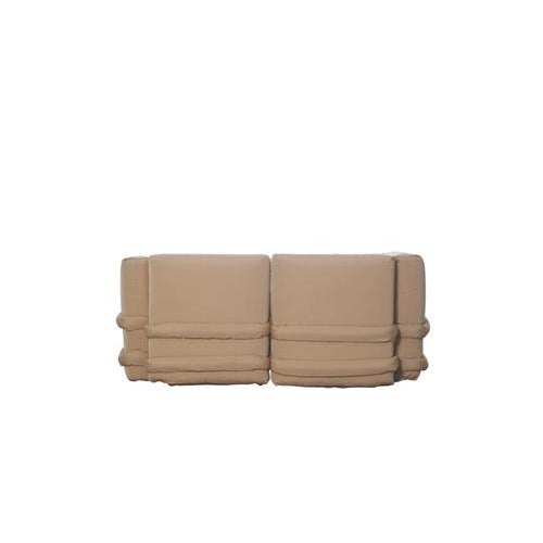 Gold Cushion Sofa in Canvas by Muller Van Severen for Bd Barcelona For Sale - Image 8 of 18