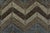 Textile Chevron Rug 8'1'' X 10'1'' Gray Blue Wool Contemporary Hand-Knotted Carpet For Sale - Image 7 of 12