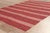 Red Vintage Swedish Rollakan Rug, 04'07 X 06'04 For Sale - Image 8 of 10