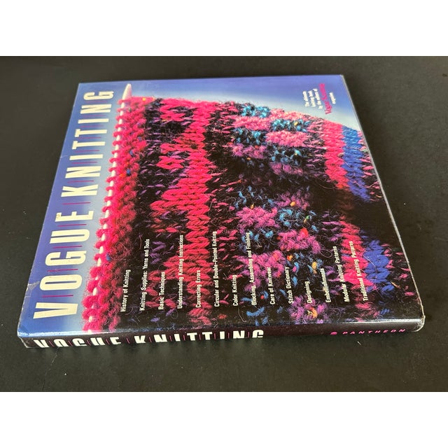 Contemporary Vintage Vogue Knitting Book For Sale - Image 3 of 14