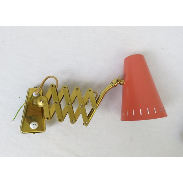 Vintage Scissor Lights, 1950s, Set of 2 For Sale - Image 13 of 18