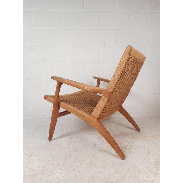 Hans Wegner For Carl Hansen Mid Century Modern Ch 25 Lounge Chair Chairish