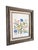 Vintage Crewel Bird Floral Textile Art Framed For Sale - Image 4 of 9