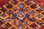 1990s Rustic Super Kazak Red/Beige Wool Rug - 2'0'' X 2'10'' For Sale - Image 5 of 10
