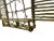 Wood Handmade Rustic Willow Wall Pocket With Shutters & Grapevine Trellis For Sale - Image 7 of 11