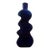 Vintage Blenko, Cobalt Blue “Puzzle Piece” Vase For Sale