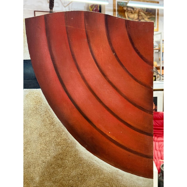 Art Deco Early 20th Century Art Deco 3 Part Screen after Major Felton’s Warrior & Tiger by F. Wilcox For Sale - Image 3 of 18