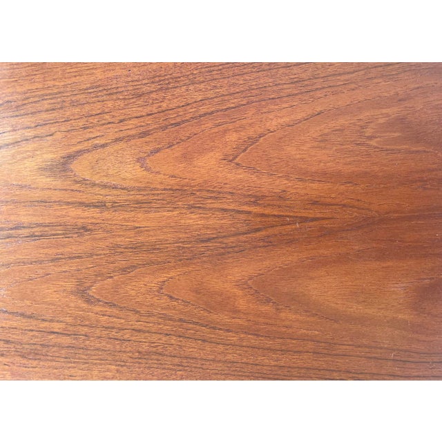 Milan Extendable Dining Table attributed to Louis Van Teeffelen for Wébé, 1960s For Sale - Image 10 of 11