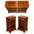 Vintage Georgian Style Walnut Nightstands, Set of 2 For Sale - Image 16 of 16