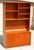 Bring mid-century Scandinavian style into your home with this 1970s Danish Modern teak bookcase. Featuring a stackable...