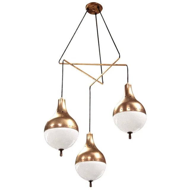 Italian Pendant Chandelier For Sale - Image 10 of 10