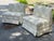 Textile Pair of Vintage Banquets, Recovered For Sale - Image 7 of 9