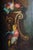 Still Life with Bouquet of Flowers, 20th Century, Oil on Panel For Sale - Image 11 of 18