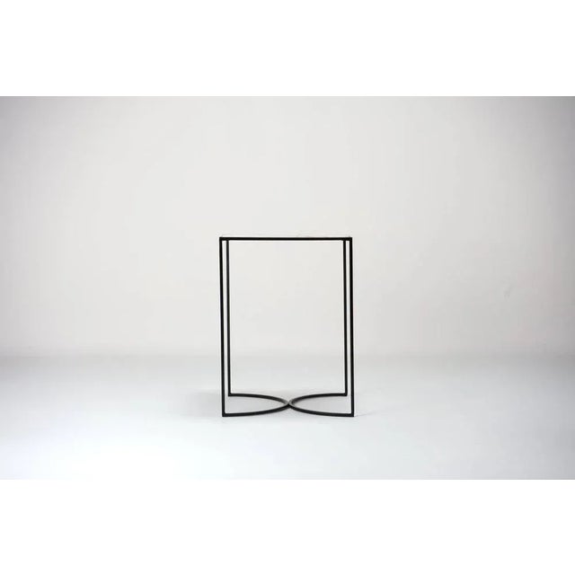Contemporary Carrara Marble NaiveE Side Table by Nicola Di Froscia for DFdesignlab For Sale - Image 3 of 6