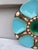 Victorian Victorian Majolica Aqua Oyster Plate by Minton, Ceramic, England, 1880 For Sale - Image 3 of 4