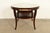1990s Barbara Barry for Baker Furniture Modern Regency Dark Mahogany Two-Tier Center Table For Sale - Image 5 of 17