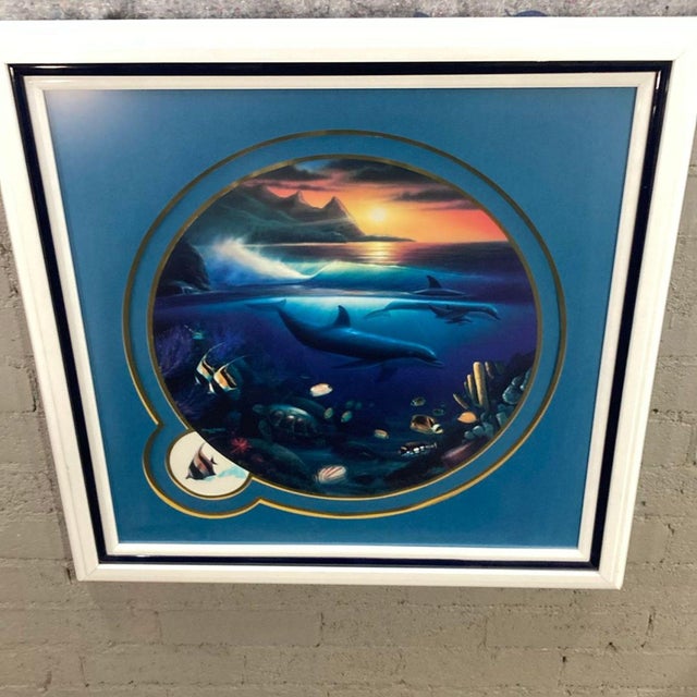 "Whales in Sunset" Print by Robert Wyland For Sale - Image 4 of 6