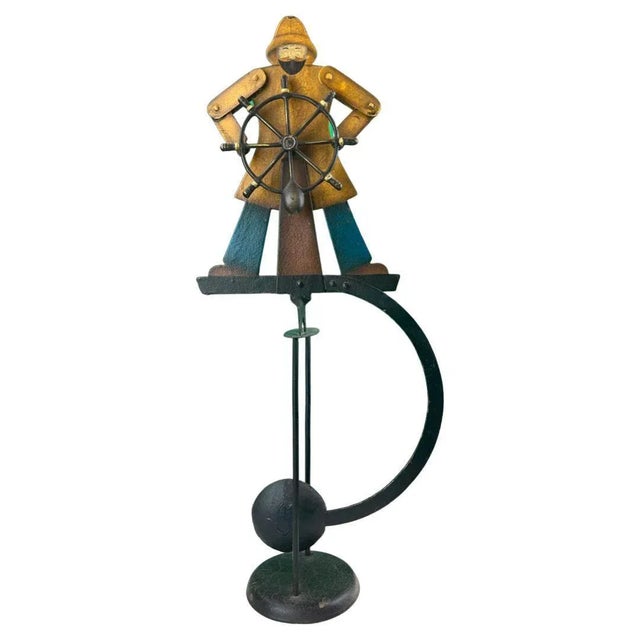 Gold Authentic Models Helmsman Sky Hook For Sale - Image 8 of 8