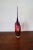 Modern Fuchsia & Amber Art Glass Vase For Sale - Image 3 of 8