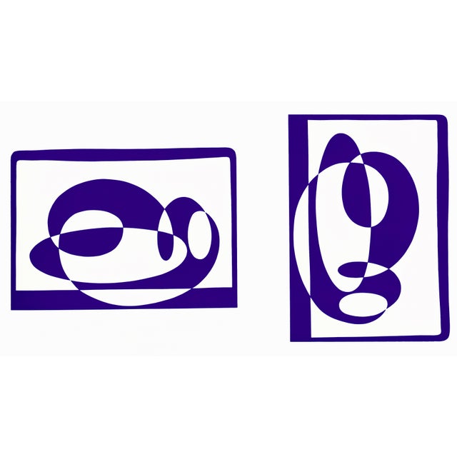 Serigraphs by Josef Albers from the monumental "Formulation : Articulation" published by Harry N. Abrams and Ives-Sillman...