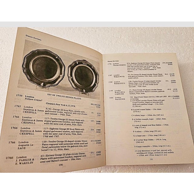 1980s Silver Auction Records Results Book Baile De Laperriere 1979 1980 Bonhams Sothebys For Sale - Image 5 of 7