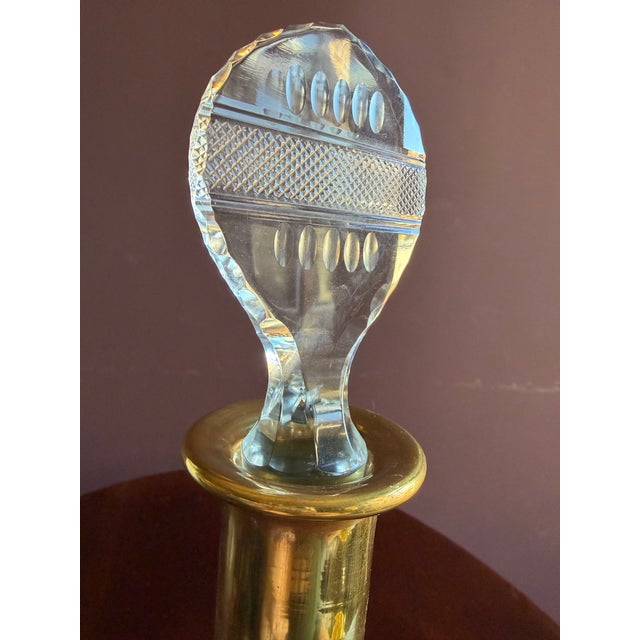 Late 20th Century Moser Splendid Large Decanter With Stopper. For Sale - Image 10 of 12