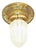 Art Nouveau Brass Ceiling Lamp, 1890s For Sale