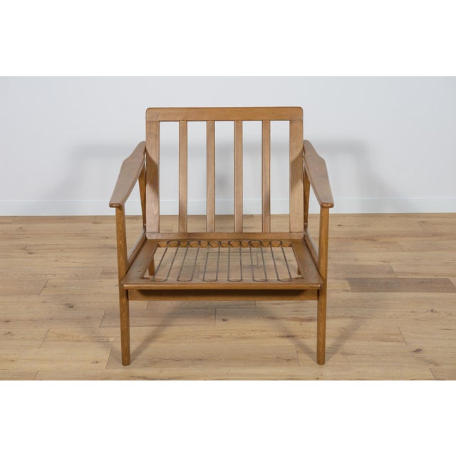 Wood Mid-Century Modern Polish Model 5825 Chairs, 1960s, Set of 2 For Sale - Image 7 of 18