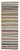 Textile Mid 20th Century Striped Vintage Turkish Rag Runner For Sale - Image 7 of 7
