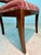 Red Set of 6 Kindel 75-070 Sleigh Back Mahogany Dining Side Chairs For Sale - Image 8 of 10