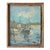Midcentury Harbor Still Life W/ Fishing Boats For Sale