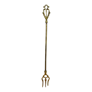 Vintage English Brass Toasting Fork
