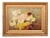 French Artist, Still Life of Flowers with Chrysanthemums and Daisies, 1898, Oil on Canvas For Sale