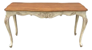 Country French Carved Console Table