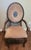 These chairs have been in our family for years. Not sure where my Mom bought them. Elegant dining chairs, used only for...