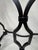 1950s 1950s French Hand-Wrought Iron With New Glass Table, 36" Diameter, Professionally Restored For Sale - Image 5 of 7
