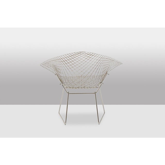 1970s Diamond Armchairs by Harry Bertoïa for Knoll, 1970s, Set of 4 For Sale - Image 5 of 9