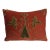 18th Century Italian Baroque Velvet Appliqué Pillow For Sale
