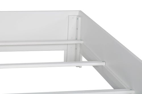 Honeycomb Bed Twin Extra Long - White Bedframes