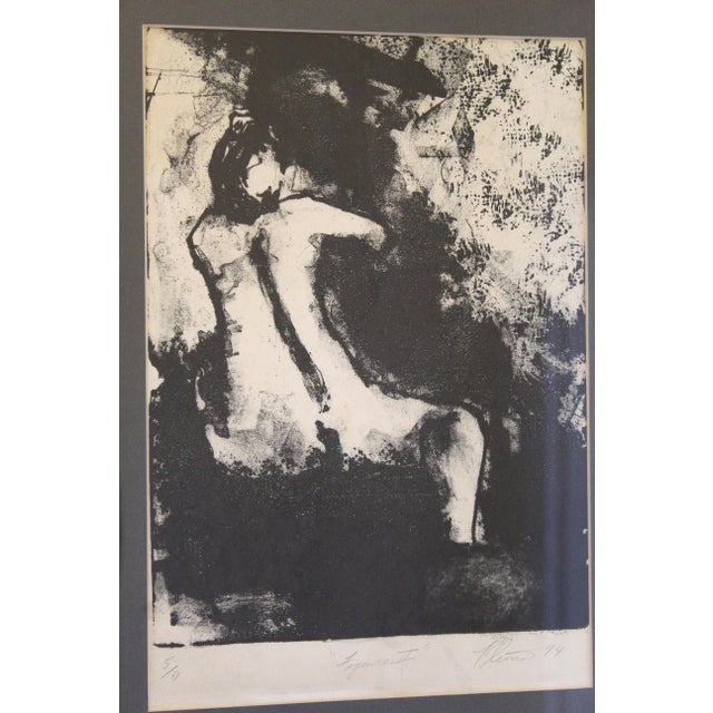 1970s 1979 Expressionist Figurative Print – Figure II – Limited Edition 5/7 For Sale - Image 5 of 10