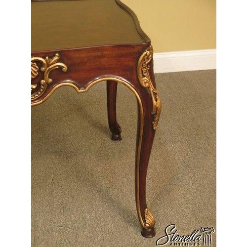 Henredon Henredon French Mahogany Occasional #4502-41 End Table For Sale - Image 4 of 9