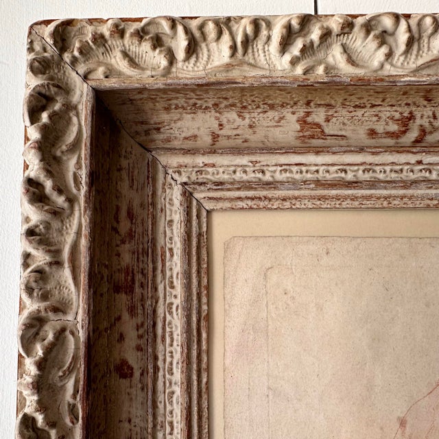 Equine Sketch 18th Century on Paper, Framed For Sale - Image 4 of 7