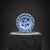 Blue Handmade Ceramic Iznik Decorative Platter (Scalloped Rim) Classic Blue and White For Sale - Image 8 of 8